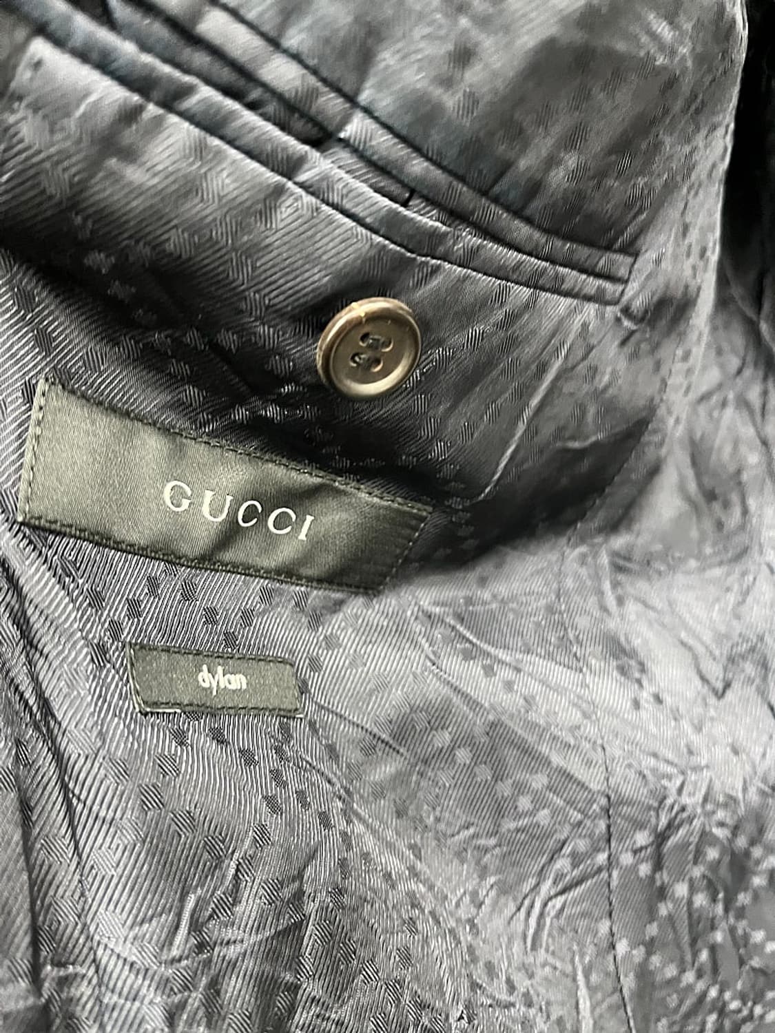 90)  구찌 캐시미어 100% 블레이져  상품이미지8