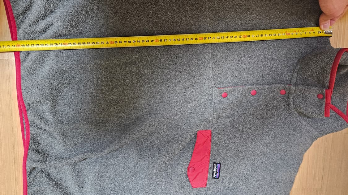 빈티지 파타고니아 신칠라 그레이/레드 L 상품이미지4