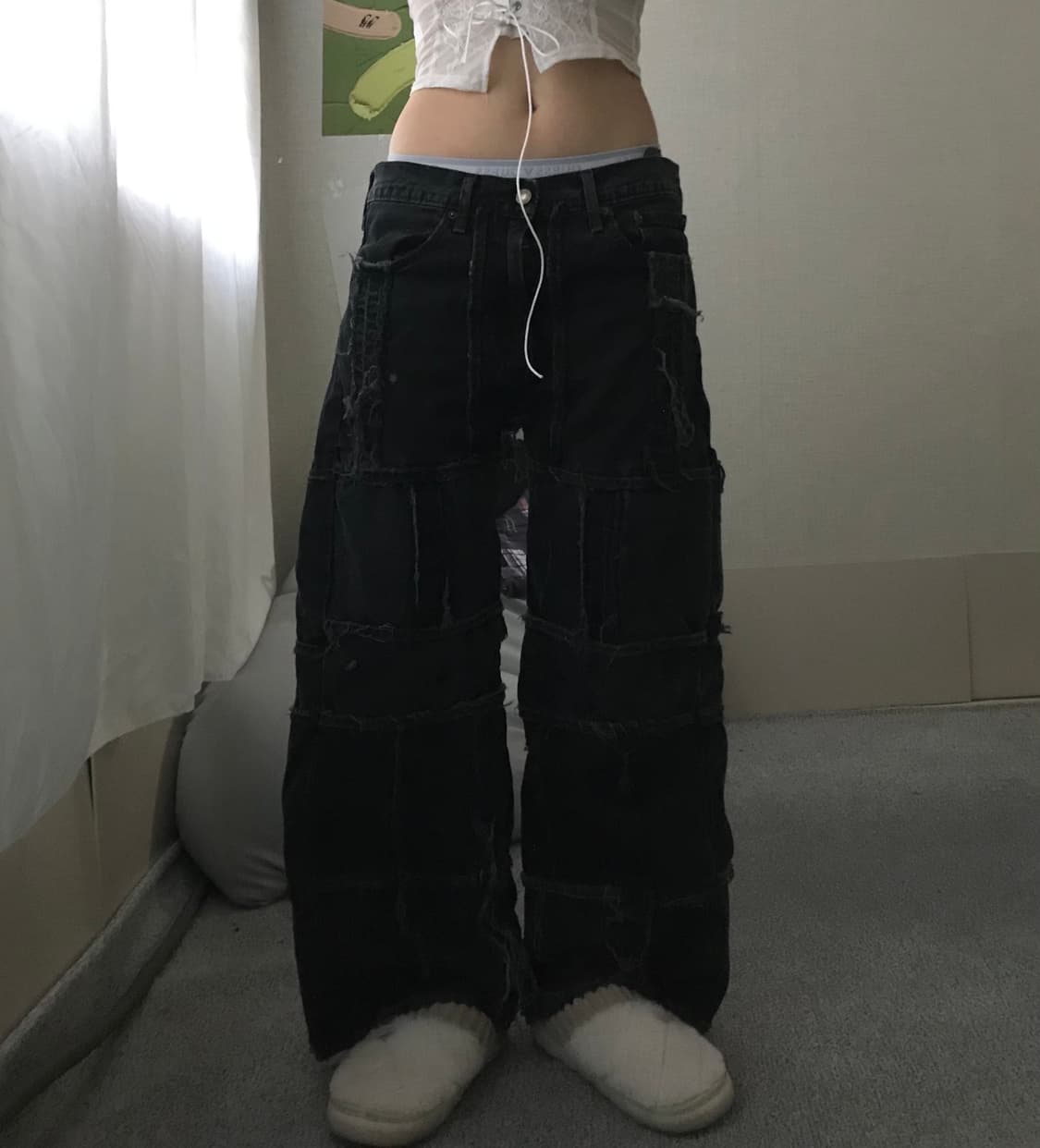 리바이스 그런지 커스텀 데님팬츠 상품이미지4