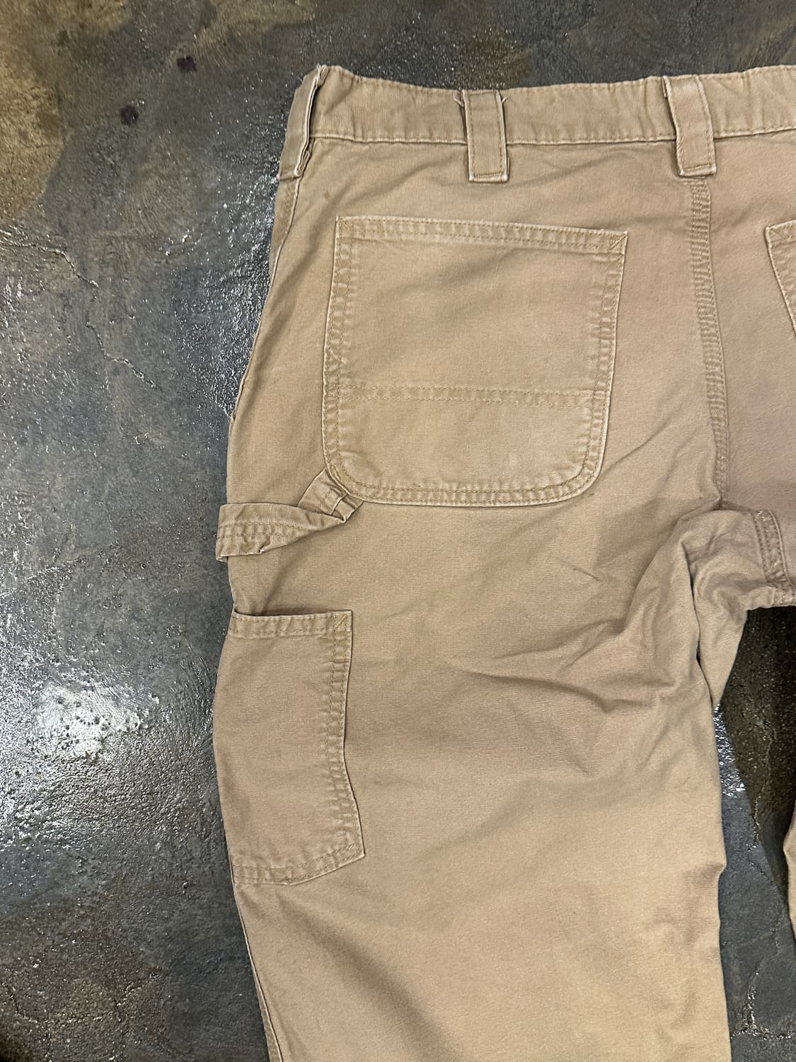 칼하트 카펜터 베이지 코튼 팬츠 35x32 상품이미지6