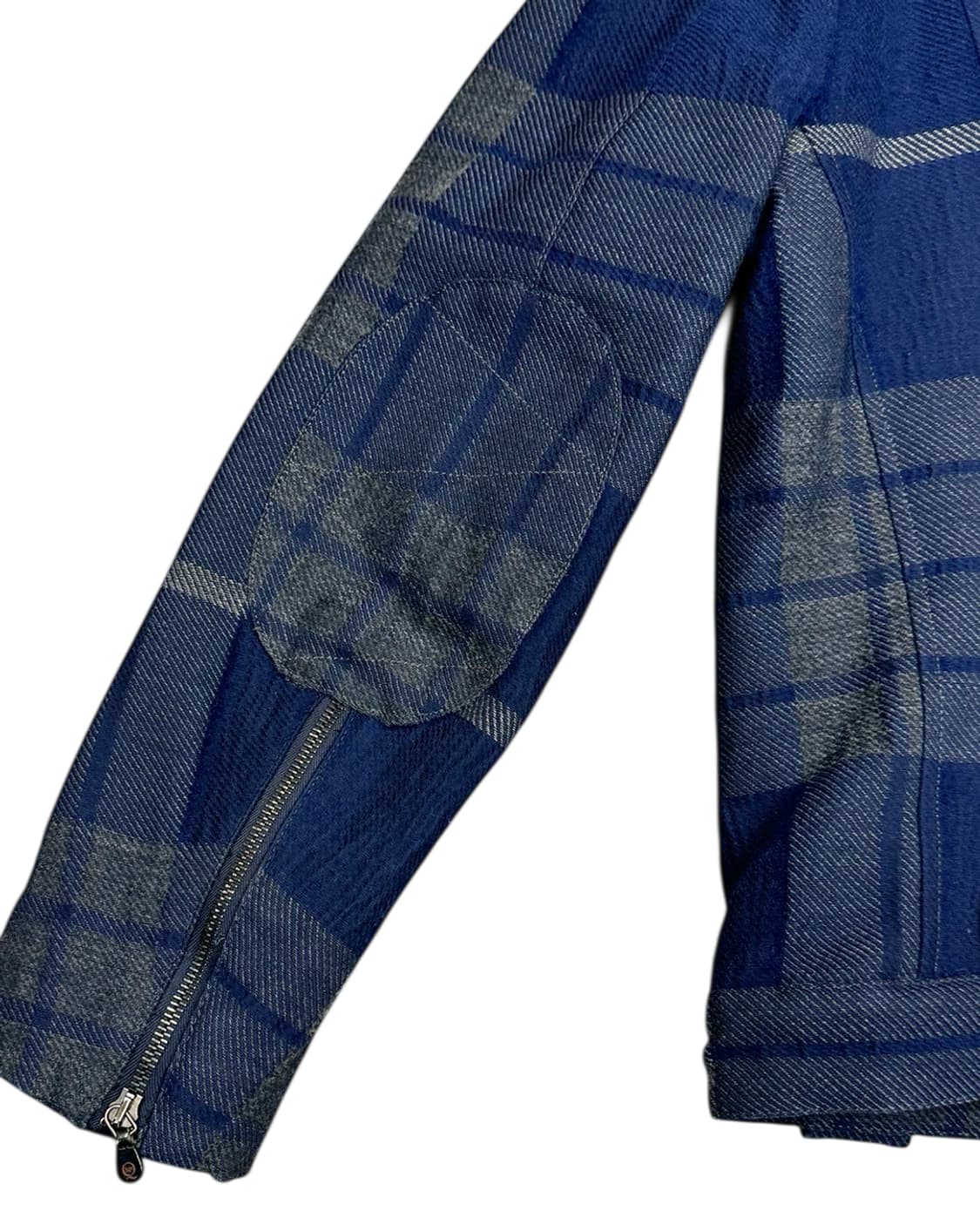 알렉산더 맥퀸 울 체크 라이더 자켓 상품이미지8