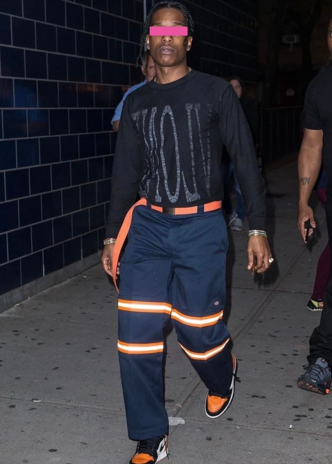 칼하트 워크팬츠 데님 싱글니 FR 방염 리플렉티브  34x32 상품이미지7