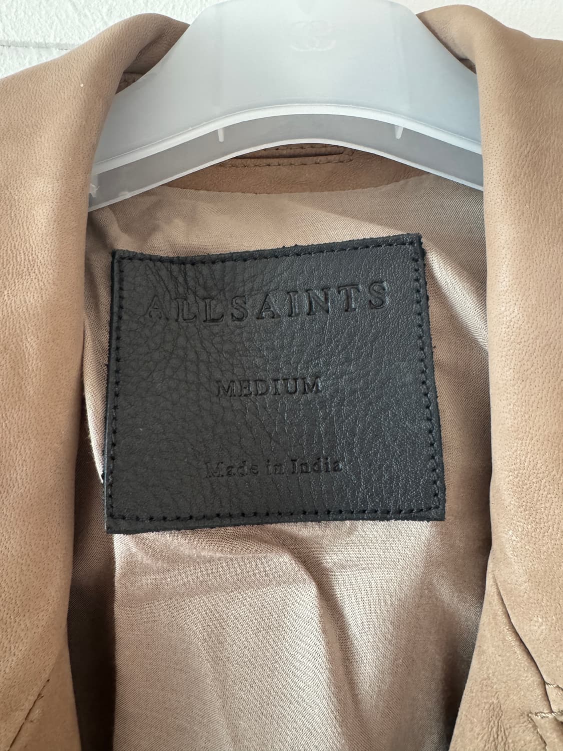 올세인츠 누벅 레더 라이더자켓 상품이미지3