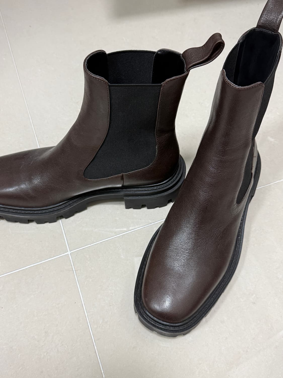 자라 첼시 부츠 브라운 260 새상품 상품이미지2