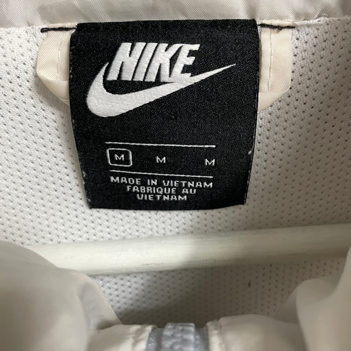 [M] 나이키 바람막이 자켓 블랙/아이보리 상품이미지2