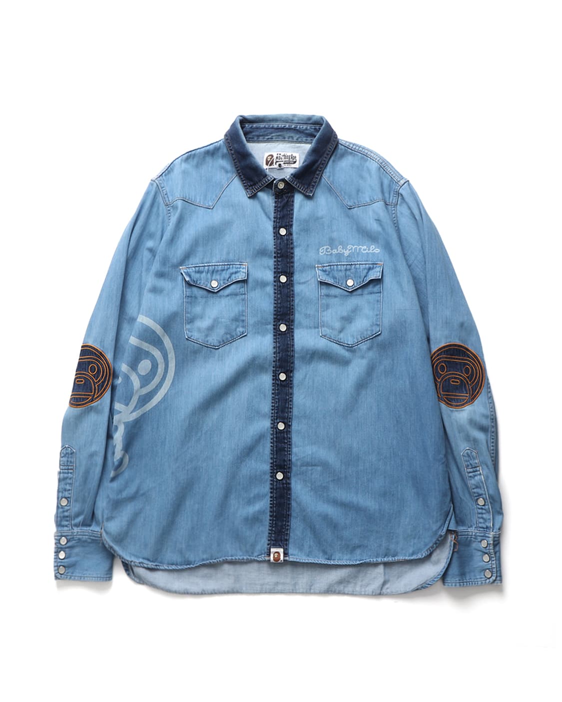 베이프 A BATHING APE Milo Western Shirt 상품이미지1