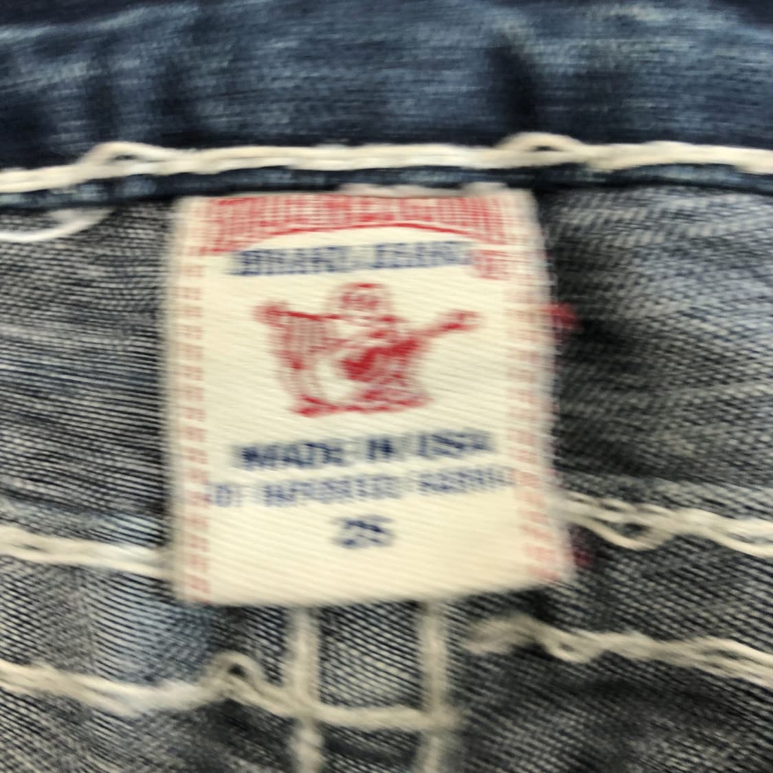 트루릴리전 USA JOEY SUPER T 부츠컷 데님진 25 인치 상품이미지6