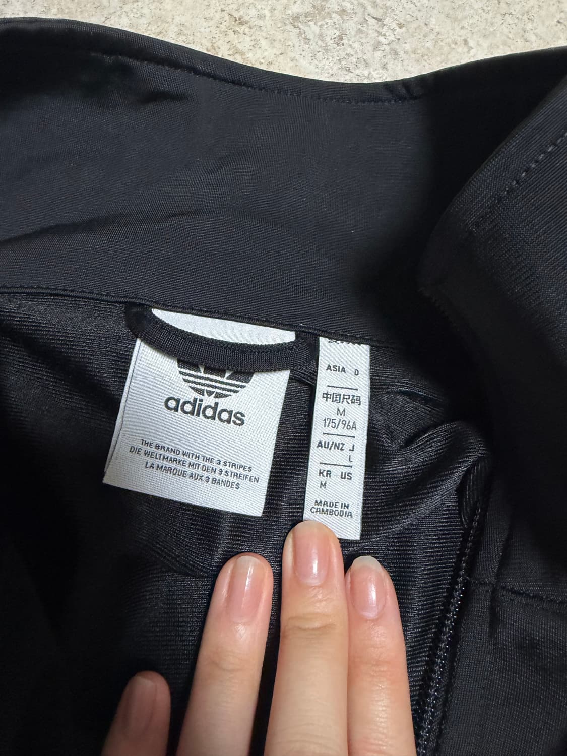 아디다스 파이어버드 트랙탑 블랙 M 상품이미지3