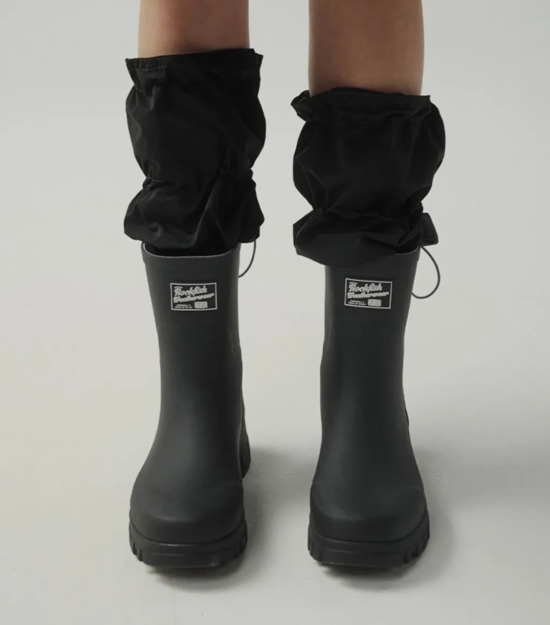 새상품)락피쉬웨더웨어 퍼프 레그 워머/다크그레이 상품이미지2