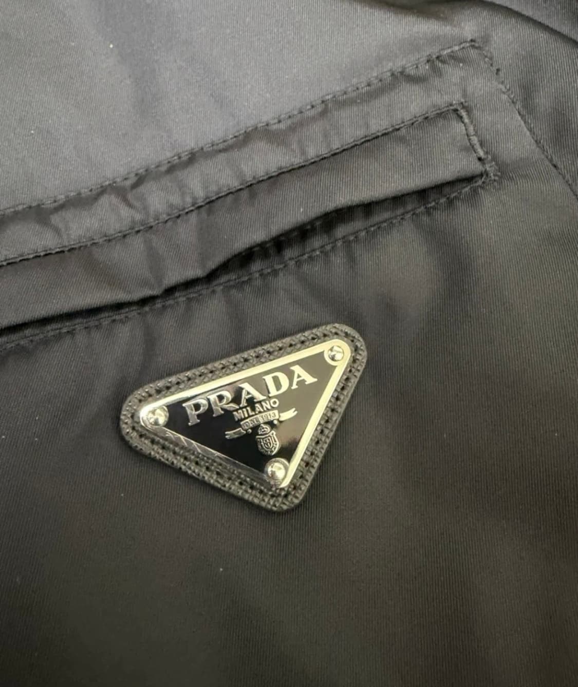 [M, 100-105] 프라다 리나일론 오버셔츠 자켓 상품이미지3