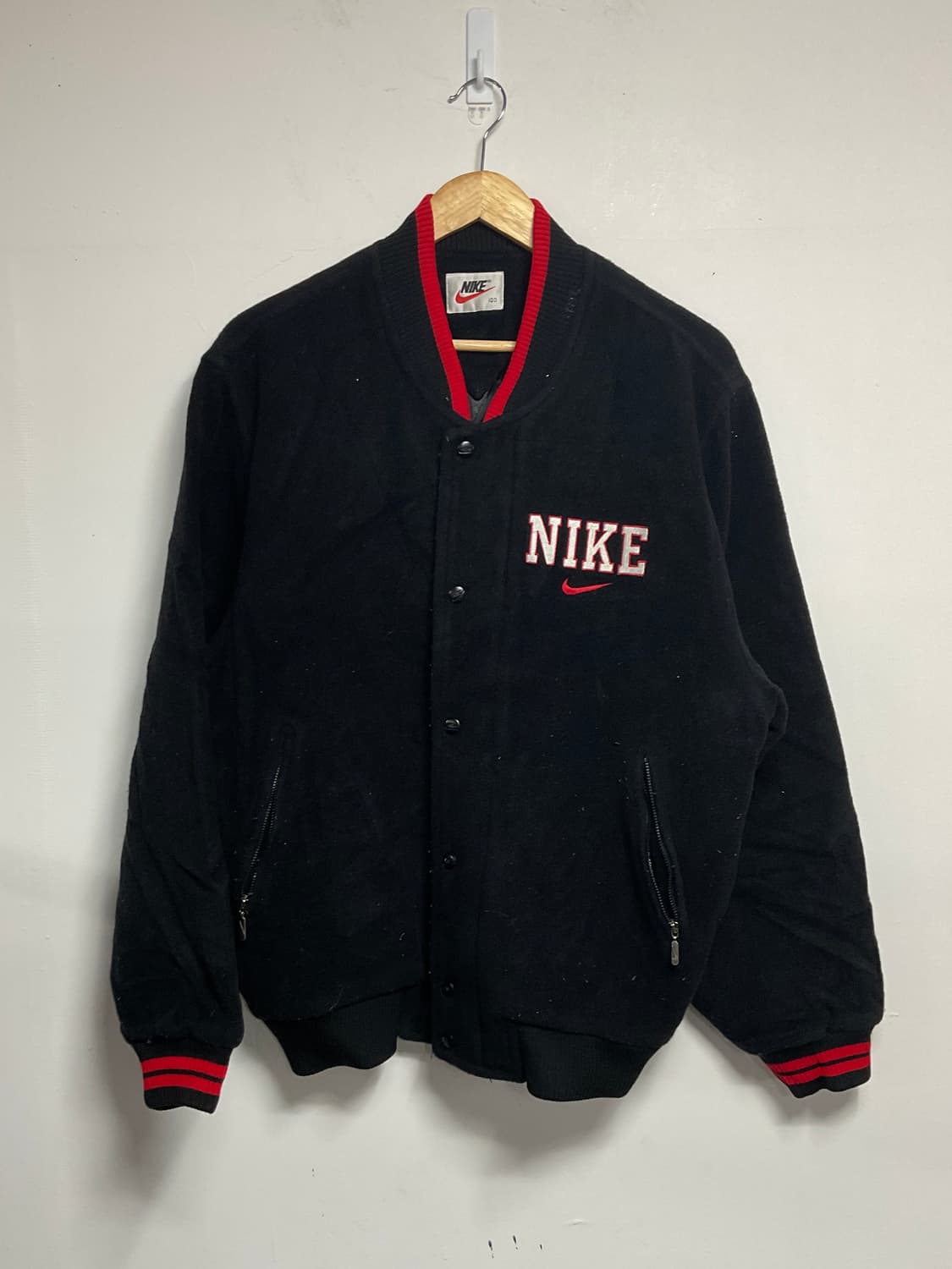 나이키 90's 빅로고 바시티 자켓 100 상품이미지4