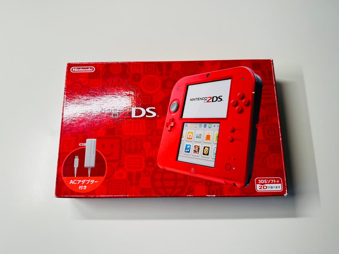 닌텐도 2DS 식빵 레드 일판 박스셋 판매 (3DS) 상품이미지2