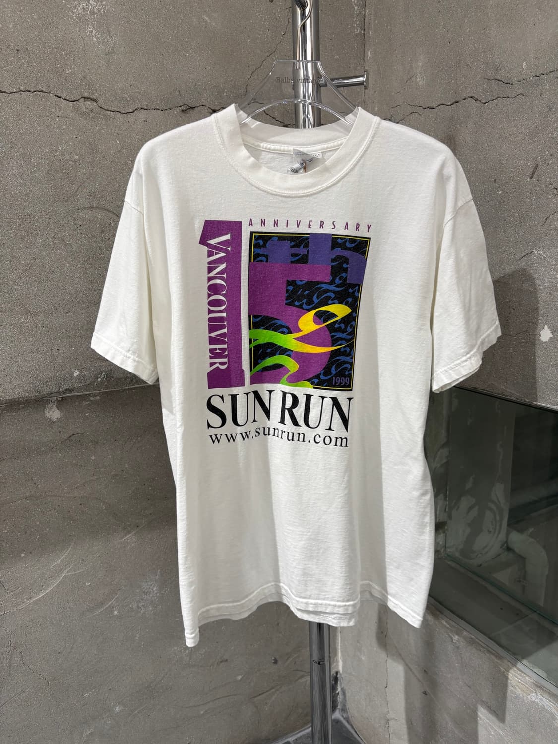 1999 벤쿠버 썬런 15주년 프로모 티셔츠 상품이미지1