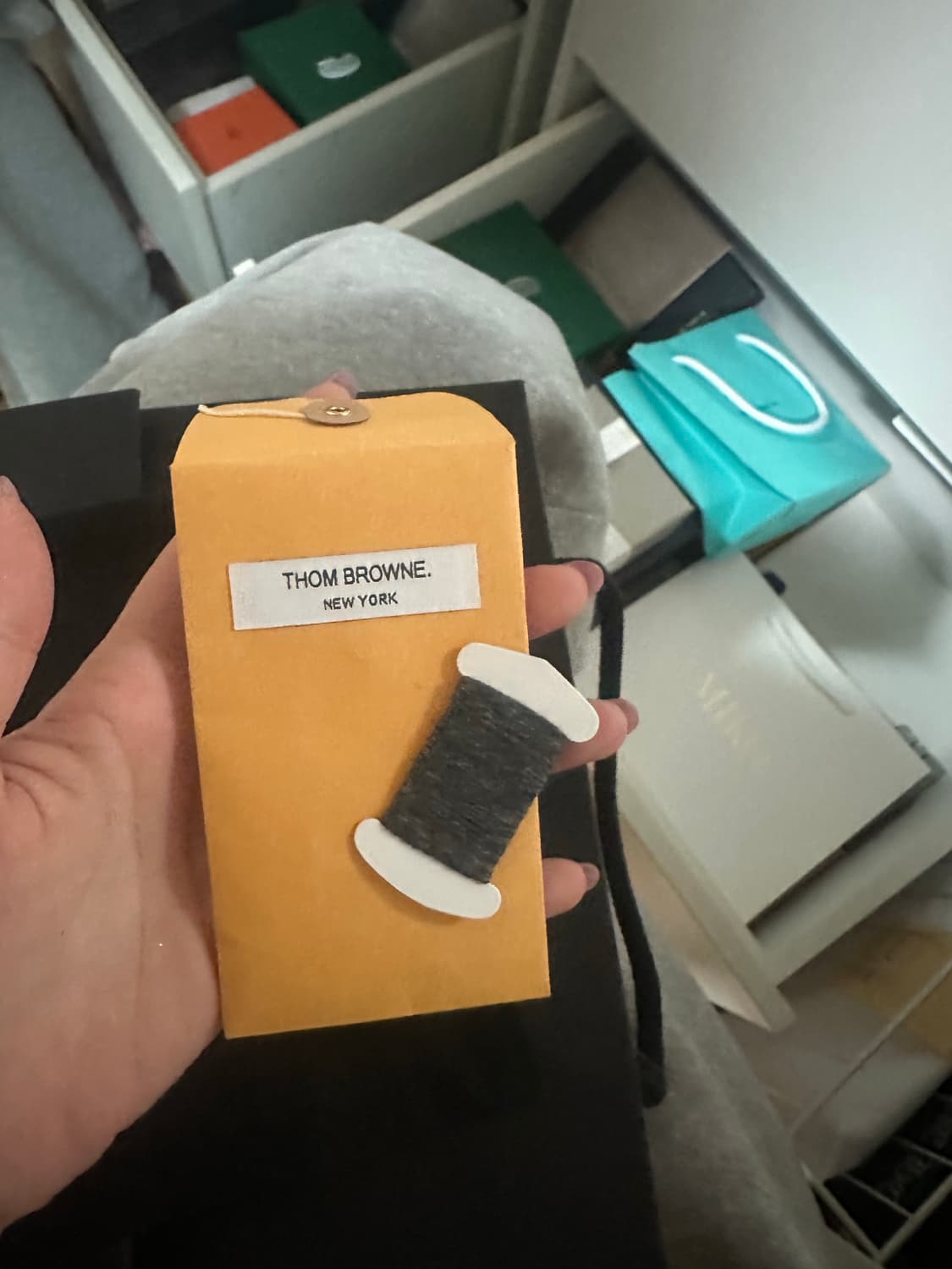 톰브라운 캐시미어 가디건 42 상품이미지7