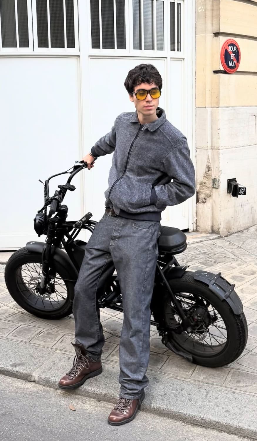 빈티지 데님 흑청바지 상품이미지3