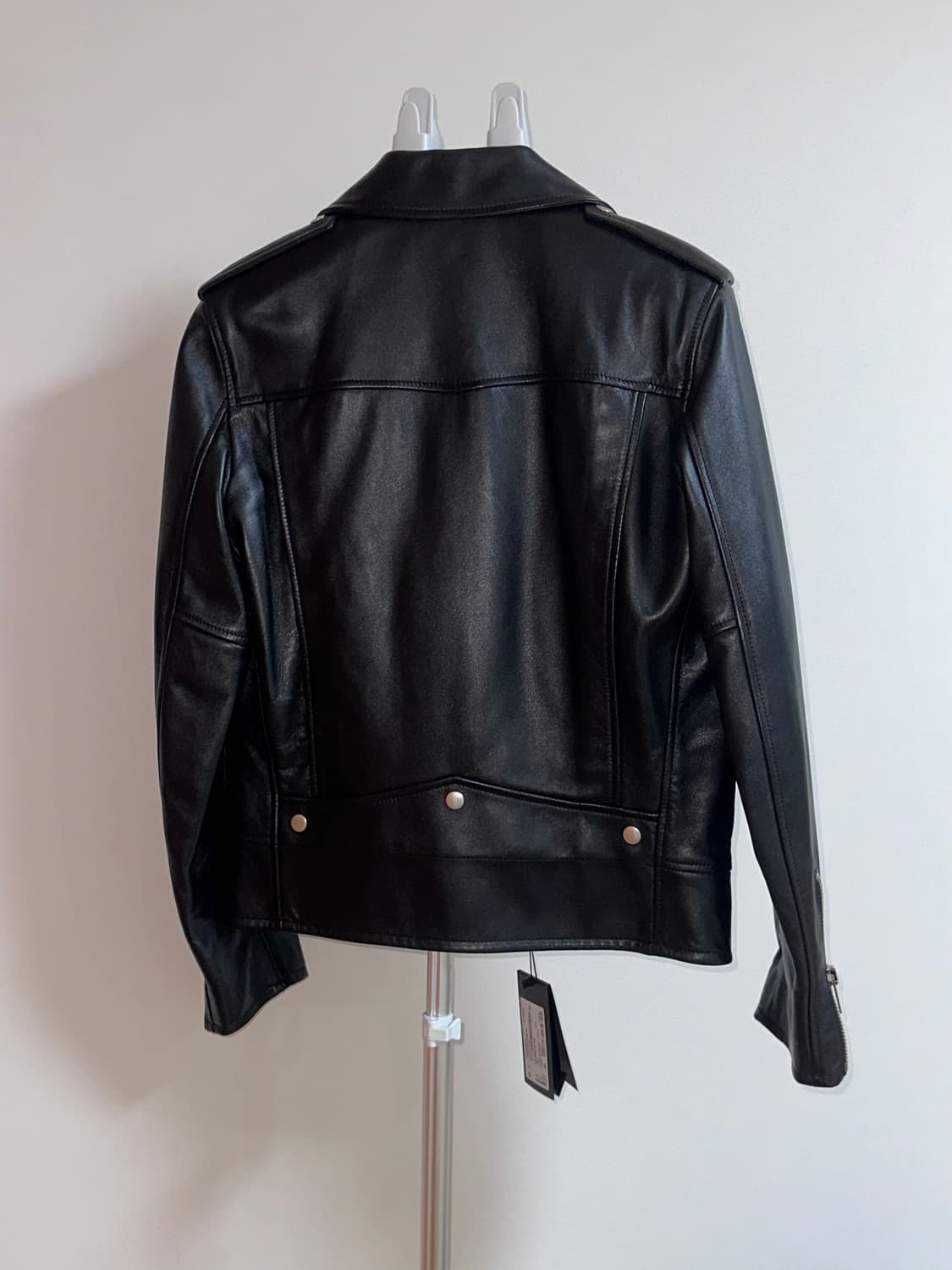(46) L01 생로랑 484284 Y5YA2 1000 라이더 레더 자켓 상품이미지2