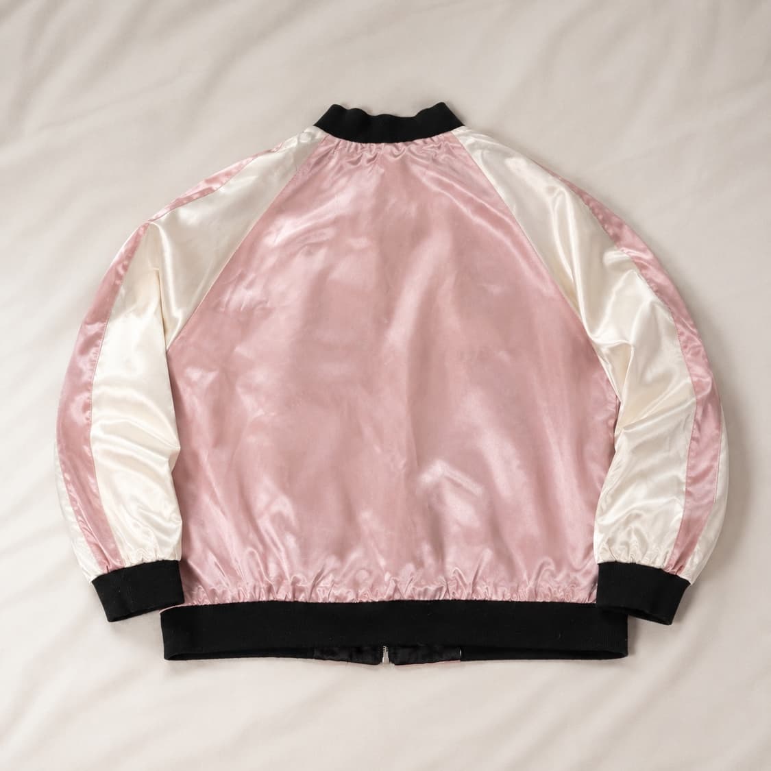 L) Stradivarius 리버시블 공작 플라워 스카잔 자켓 상품이미지4
