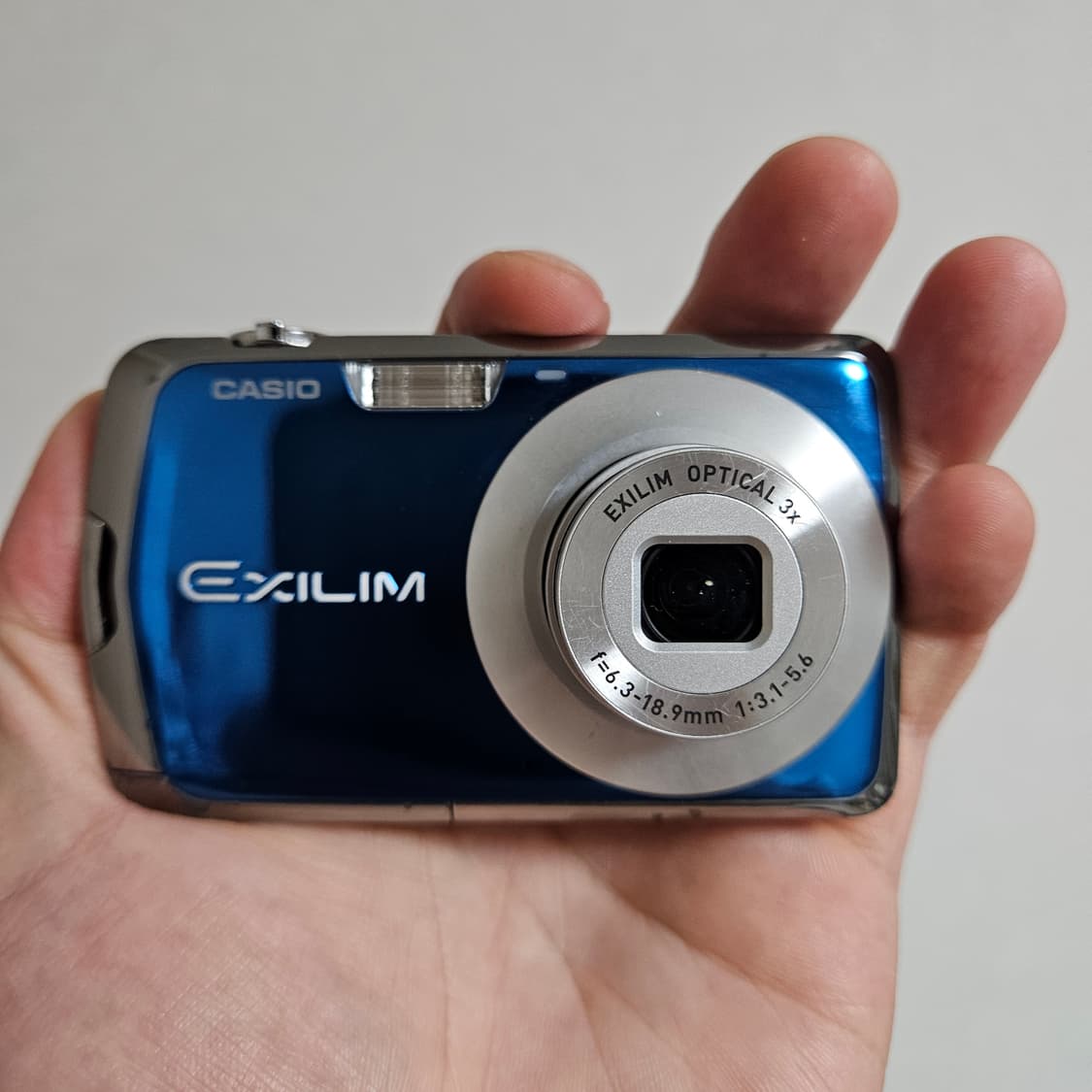 카시오 엑슬림 EX-Z1 블루 빈티지 디카 디지털카메라 상품이미지2