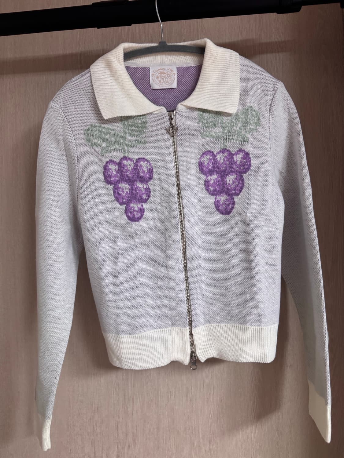 고코리 니트집업 상품이미지1