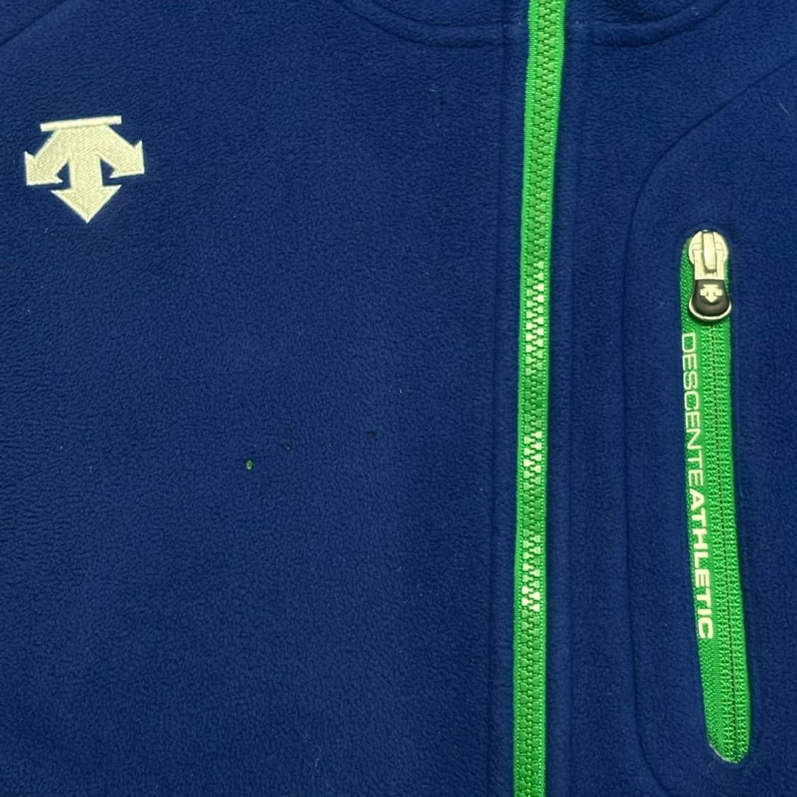 DESCENTE 폴리스 후드 조끼 블루 105 상품이미지5