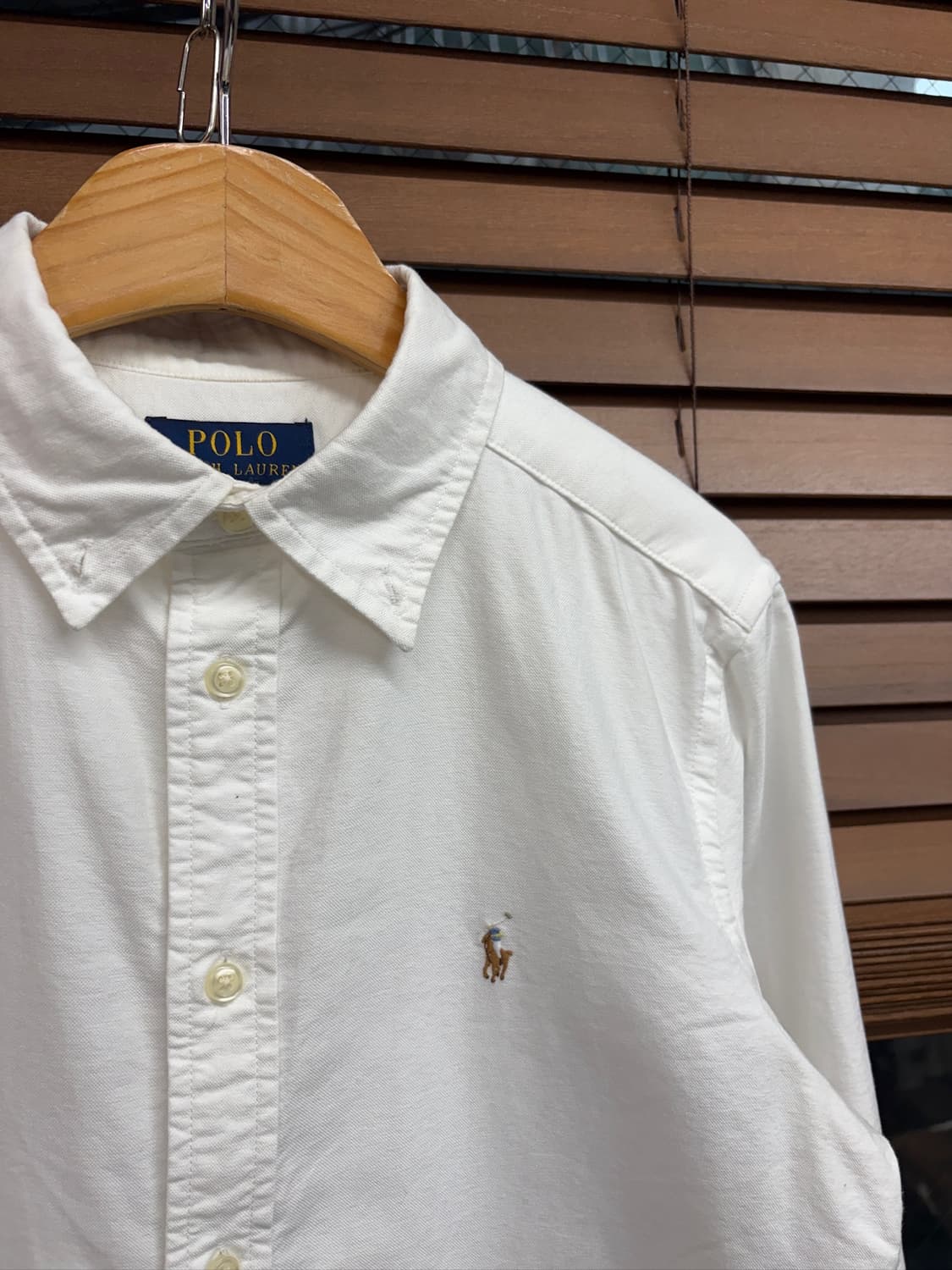 Polo Ralph Lauren 폴로 랄프 로렌 화이트 옥스포드 셔츠 상품이미지3