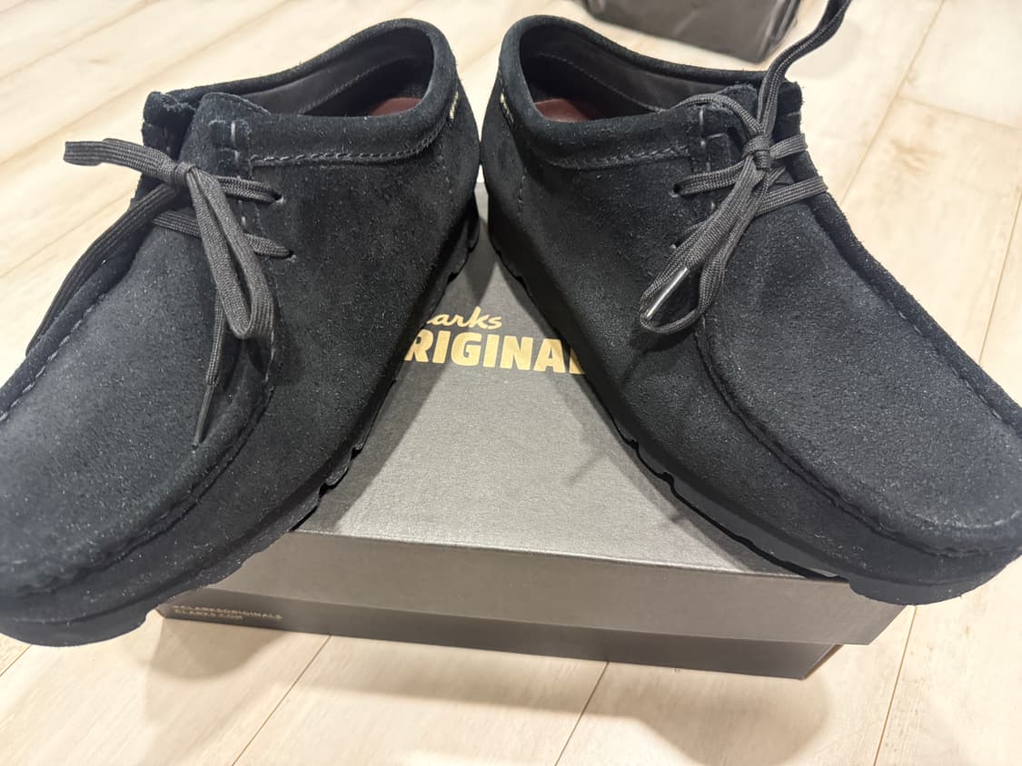 클락스 왈라비 gtx 블랙 스웨이드 260 상품이미지6