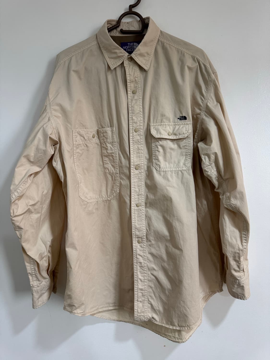 노스페이스 퍼플라벨 by나나미카 윈드셔츠 M사이즈 상품이미지1