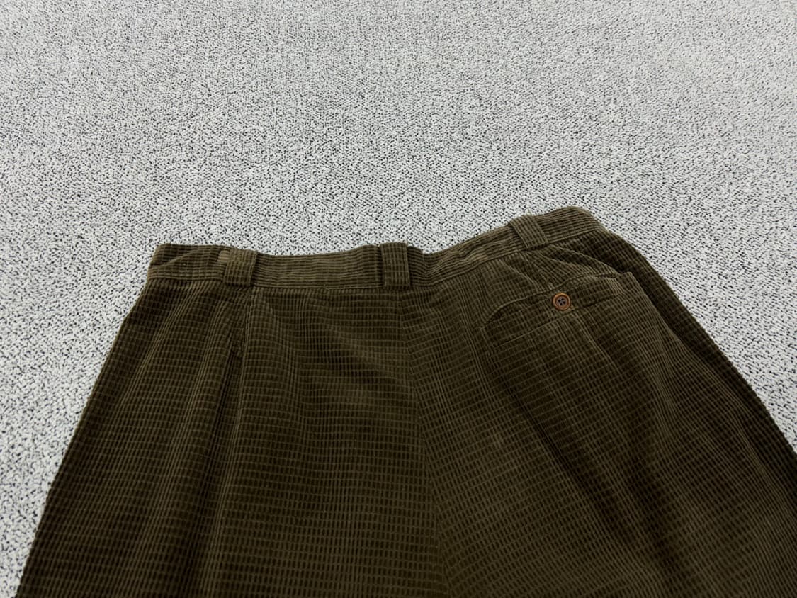GIANNI VERSACE 90s 3턱 코듀로이 팬츠 상품이미지3