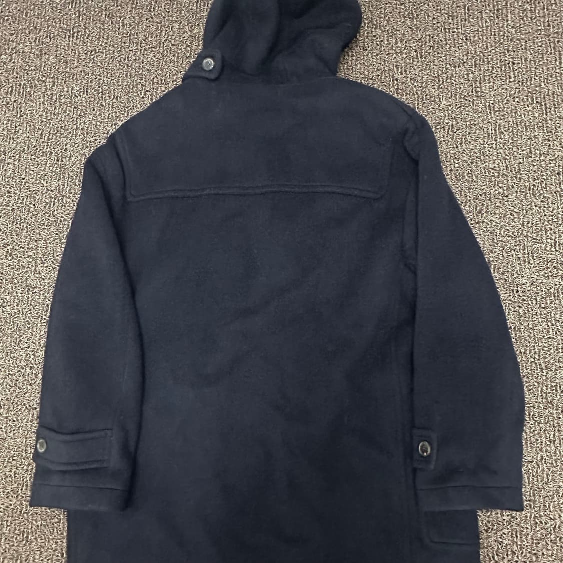 LOFI 로파이 스테디 더플 떡볶이 코트 네이비 XL 상품이미지6