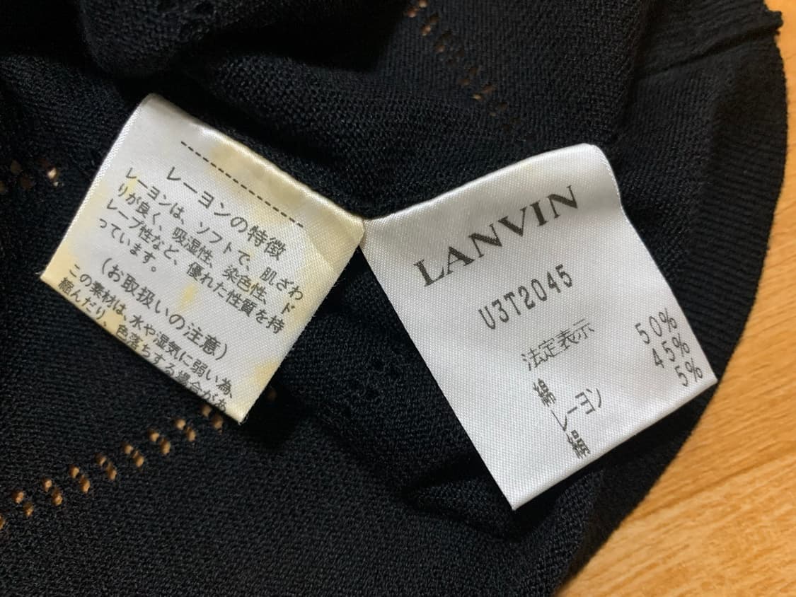 LANVIN 랑방 컬렉션 슬리브리스 셔츠(일본산) 상품이미지7