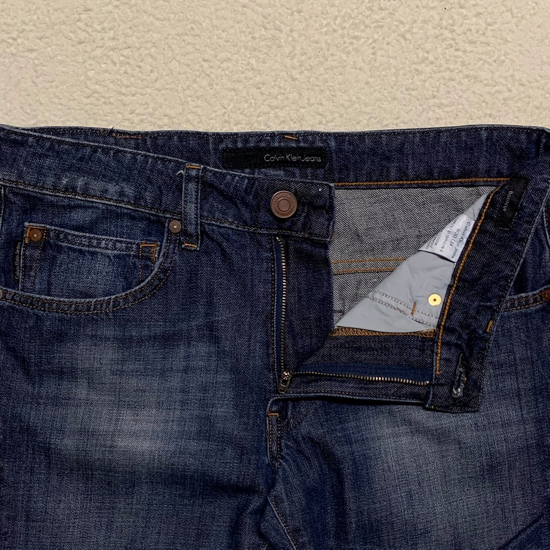 [표기 30, 실측 33] 캘빈 클라인 부츠컷 데님팬츠 상품이미지4
