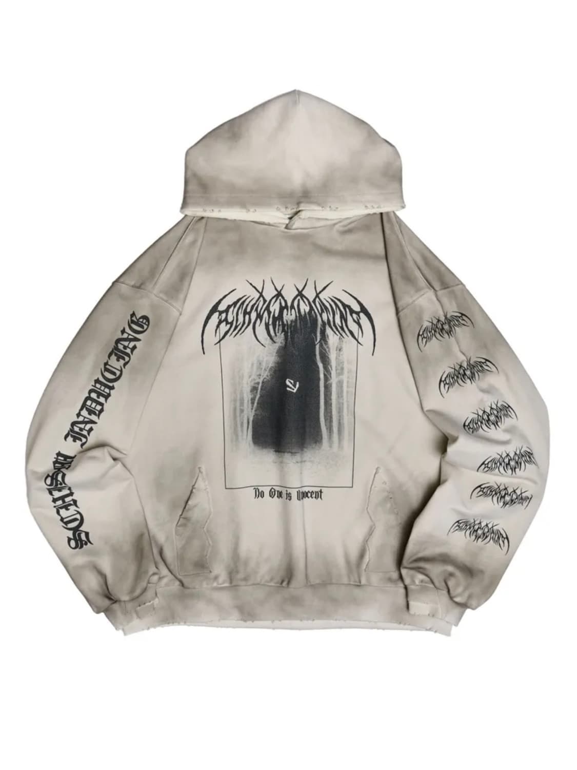 스키즘인듀싱 EMO HOODIE GREY 후드티 상품이미지1