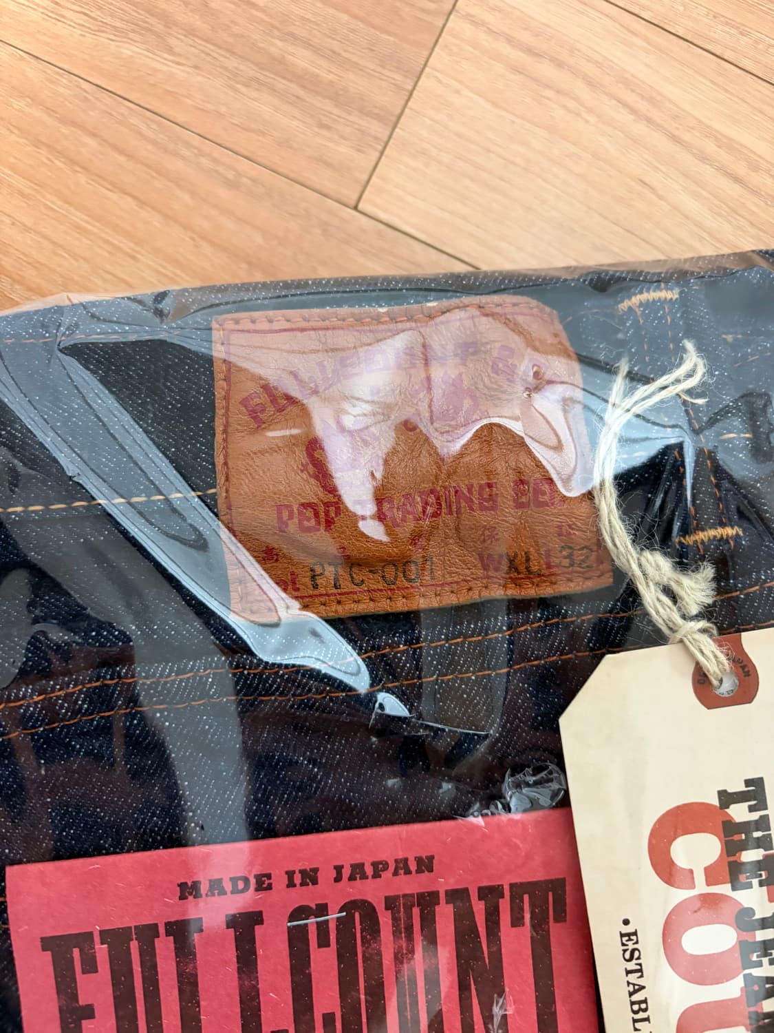 [XL] 풀카운트x팝 트레이딩 컴퍼니 DRS 데님 팬츠 상품이미지4