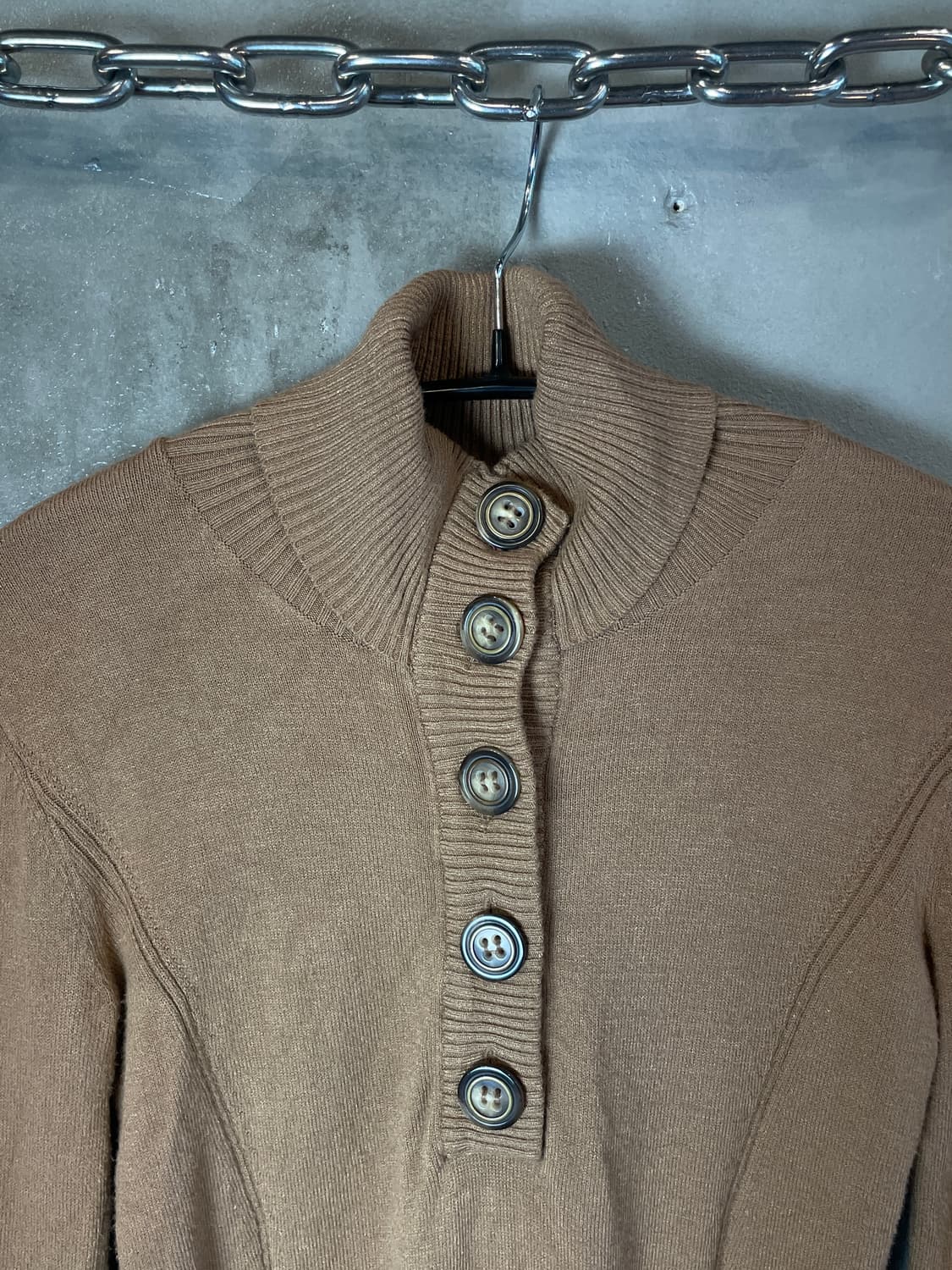 D&G 5 버튼 니트 상품이미지3