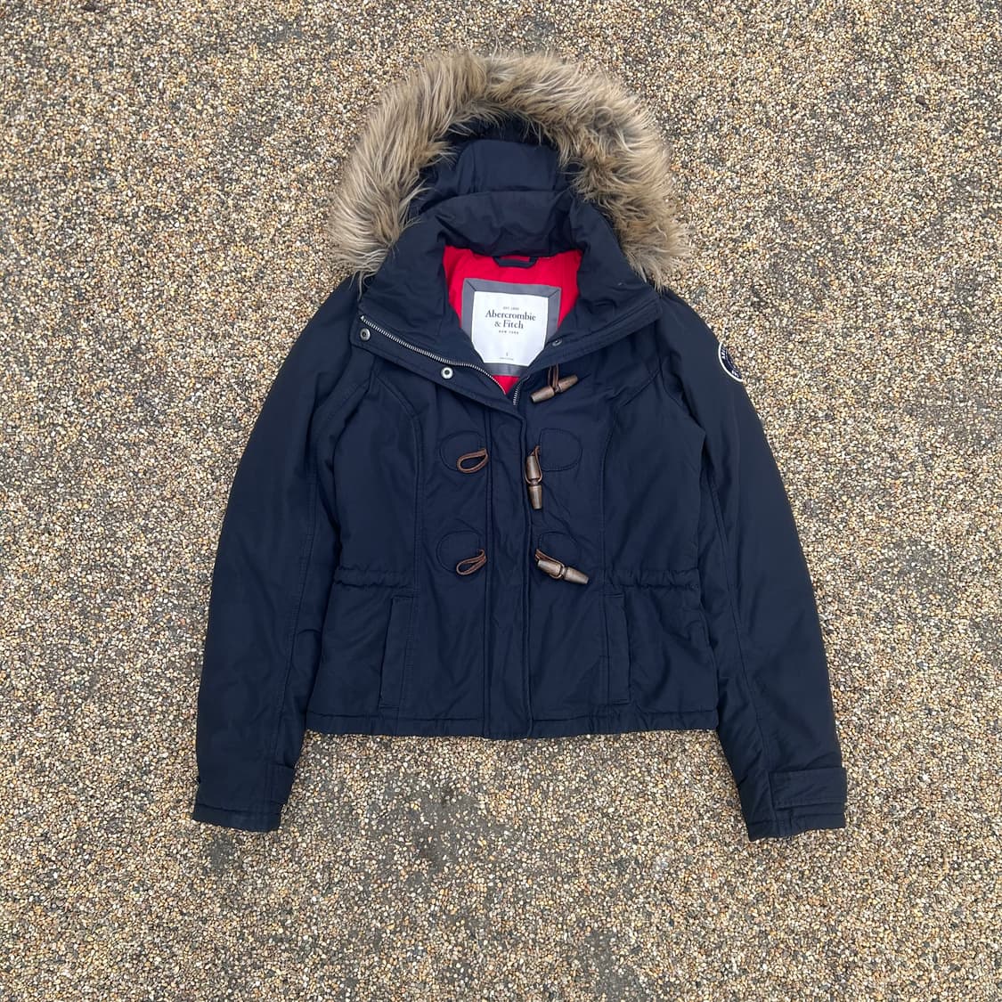 아베크롬비(Abercrombie) 울프죠 크롭 패딩 자켓 상품이미지1