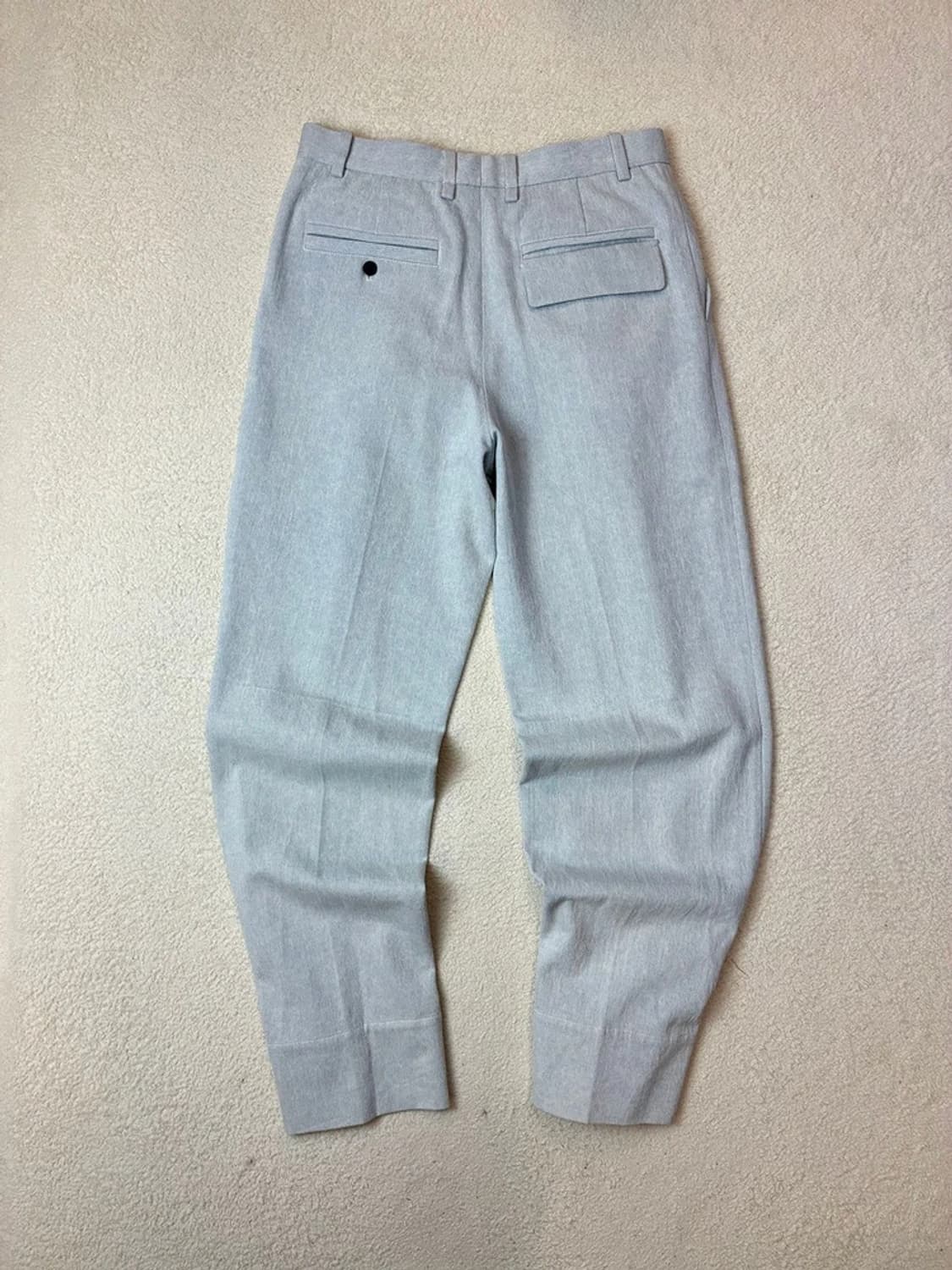 우영미 21ss 클래식 비조 스트랩 투턱 팬츠 PN6200    상품이미지6