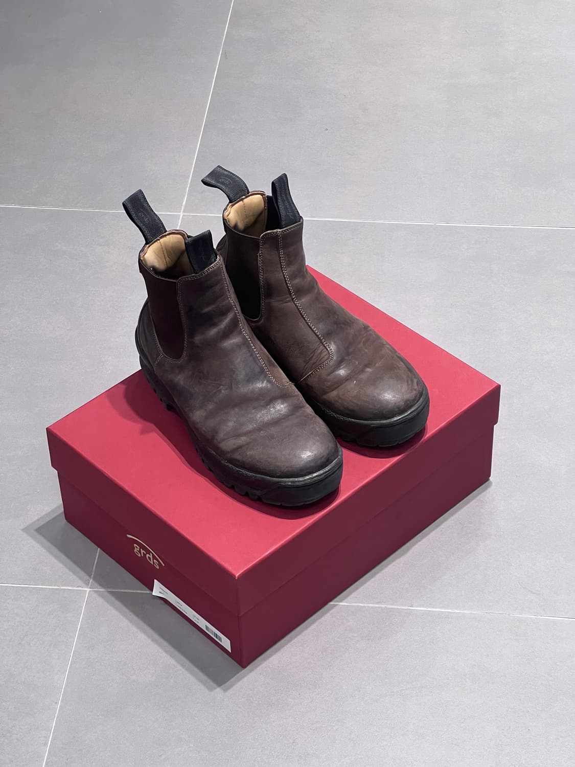 그라더스 첼시02 브라운 255 팝니다. 상품이미지4