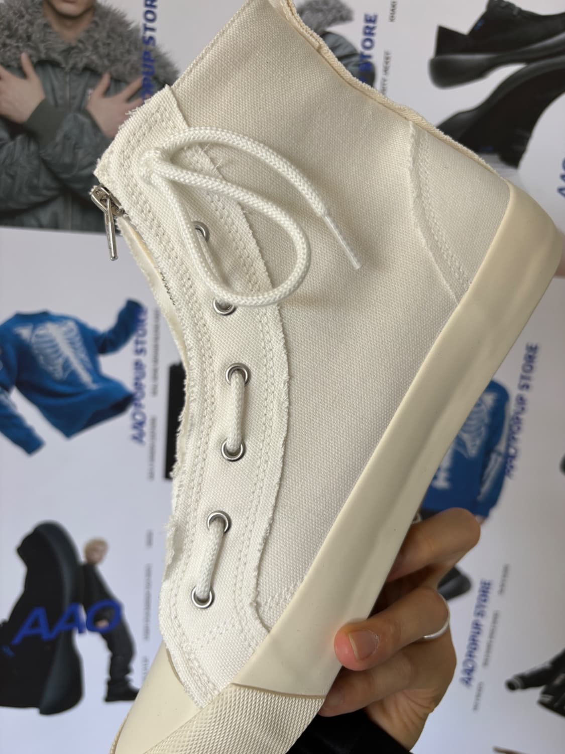 high cut sneaker 하이 컷 스니커 상품이미지8