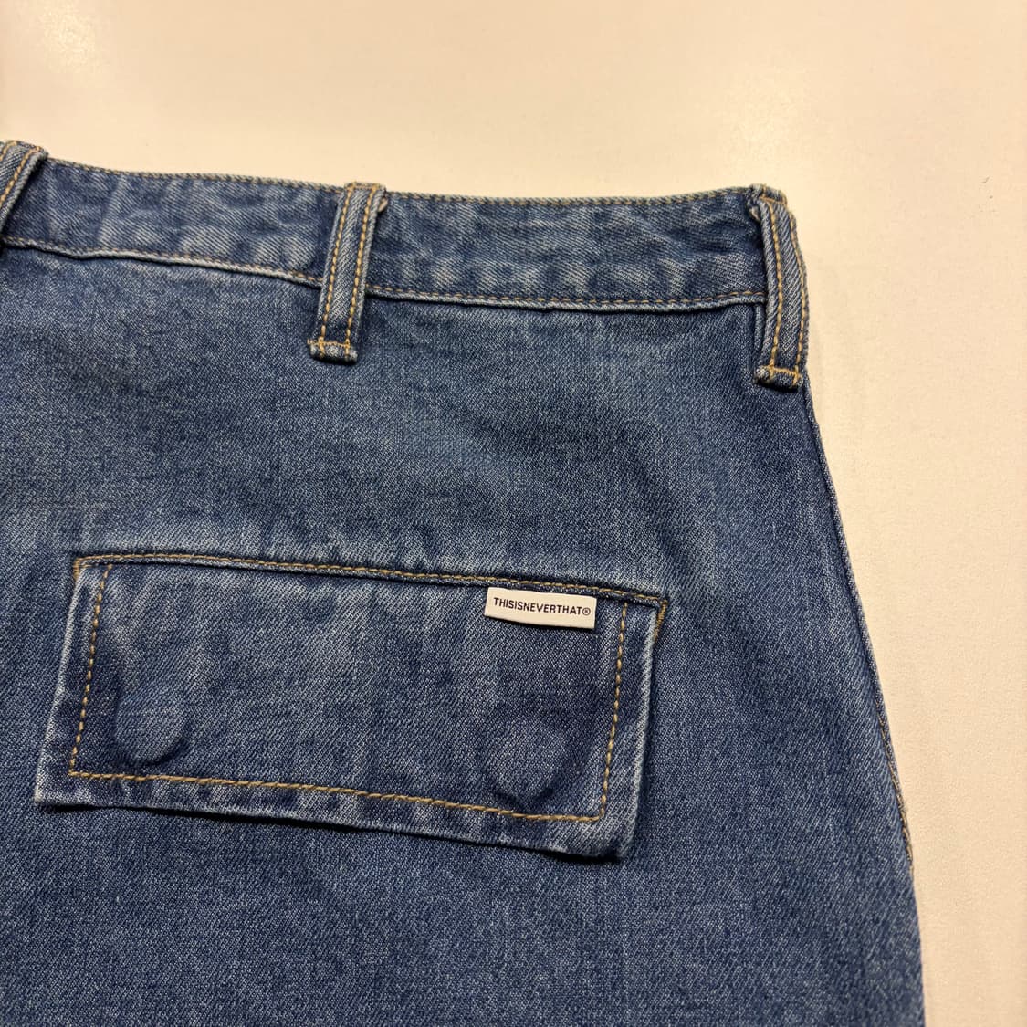 [L] 디스이즈네버댓 데님 카고 반바지 B855 상품이미지5