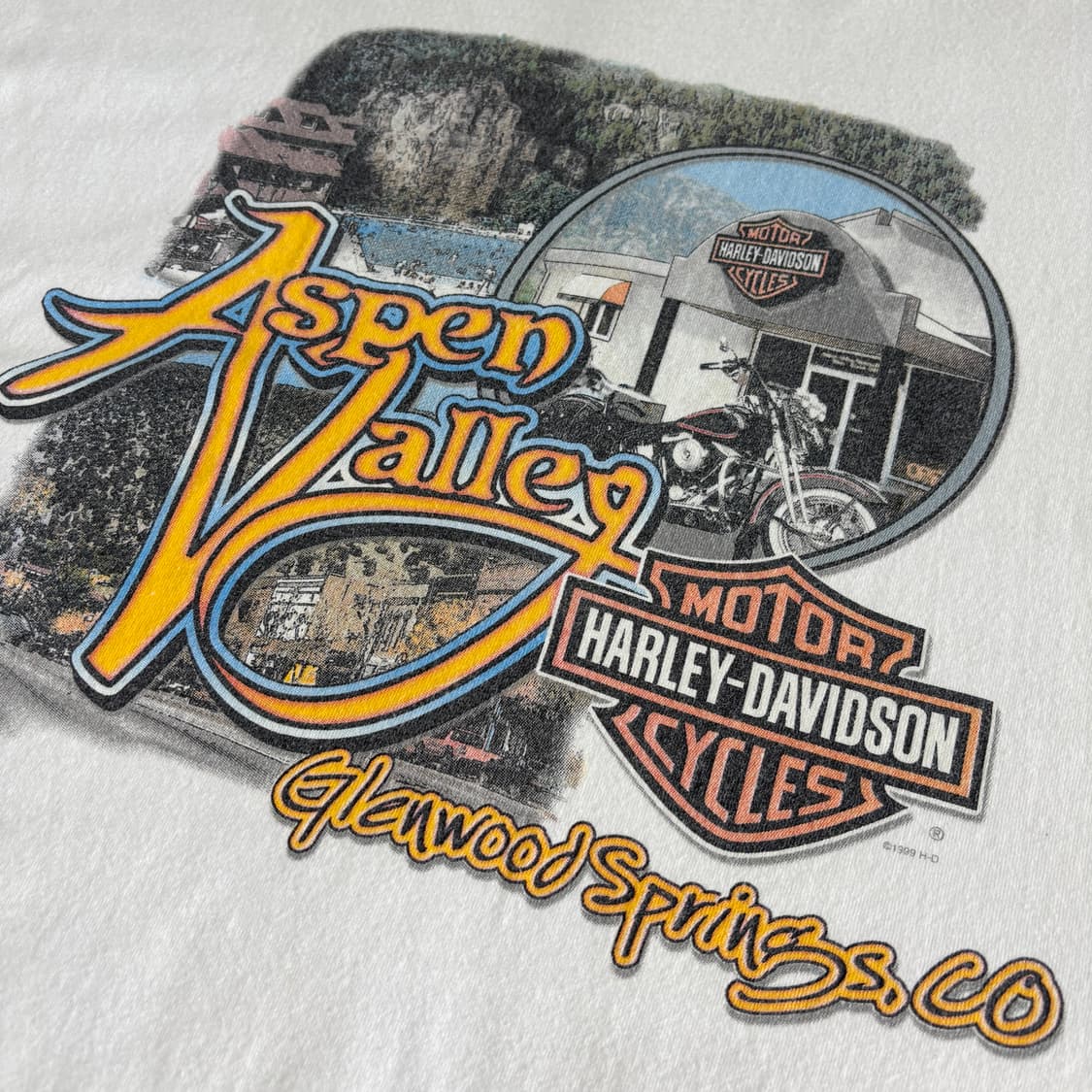 빈티지 할리데이비슨 플레임 롱슬리브 티셔츠 상품이미지7