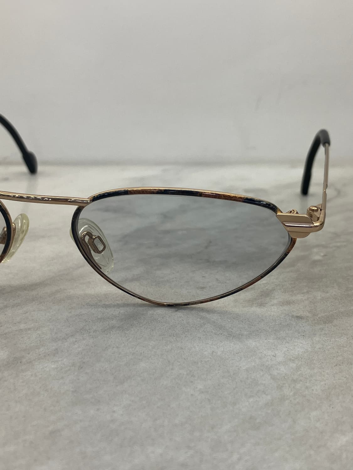 로덴스톡 RODENSTOCK 엔틱 레오파드 골드 캣아이쉐입 메탈테 안경 상품이미지6