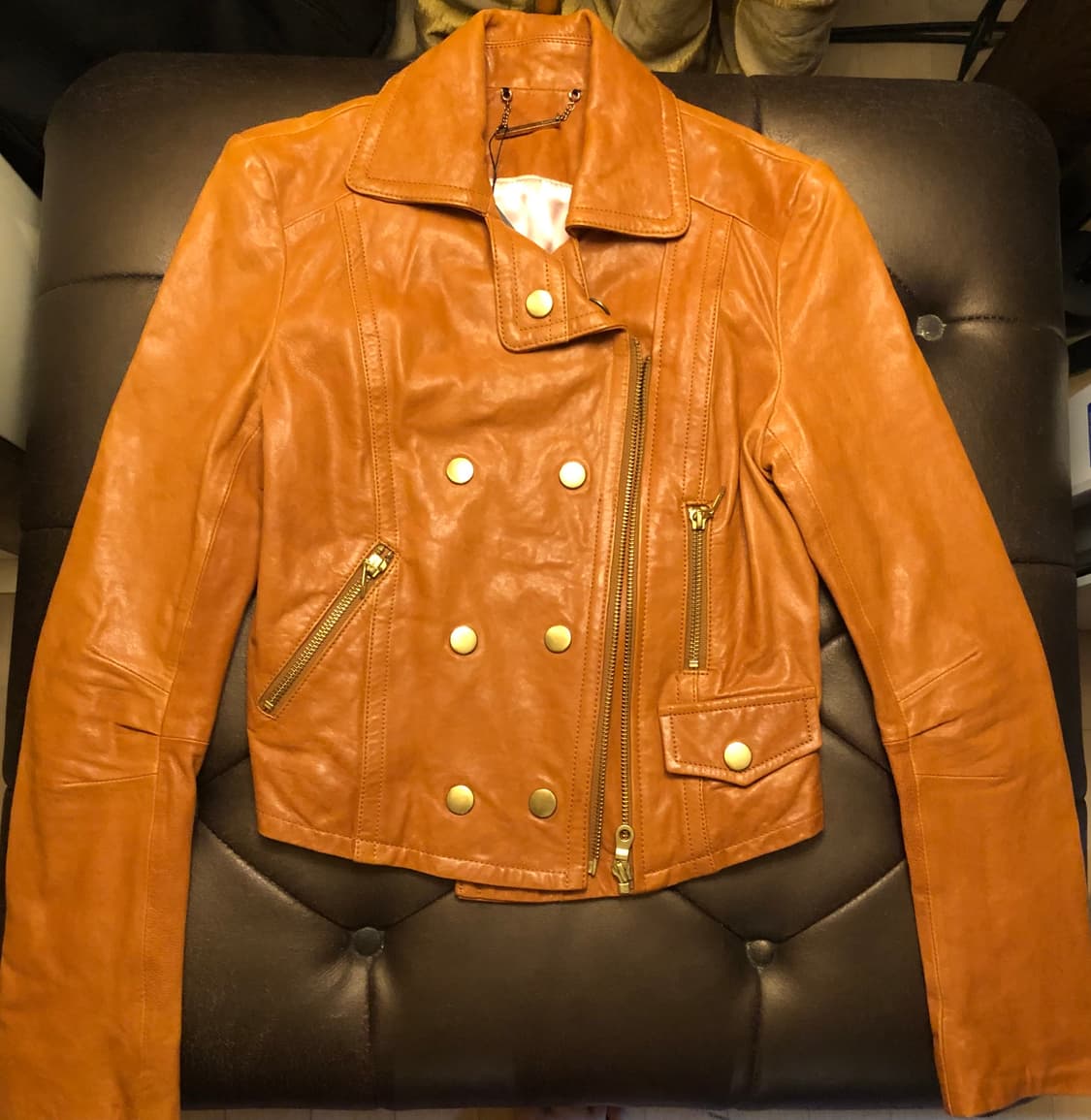 Vintage 빈티지 가죽 자켓  상품이미지1