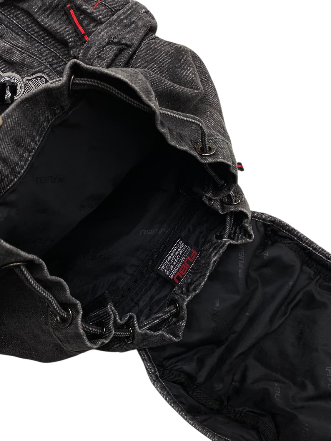 푸부 y2k 데님 빈티지백팩 상품이미지3