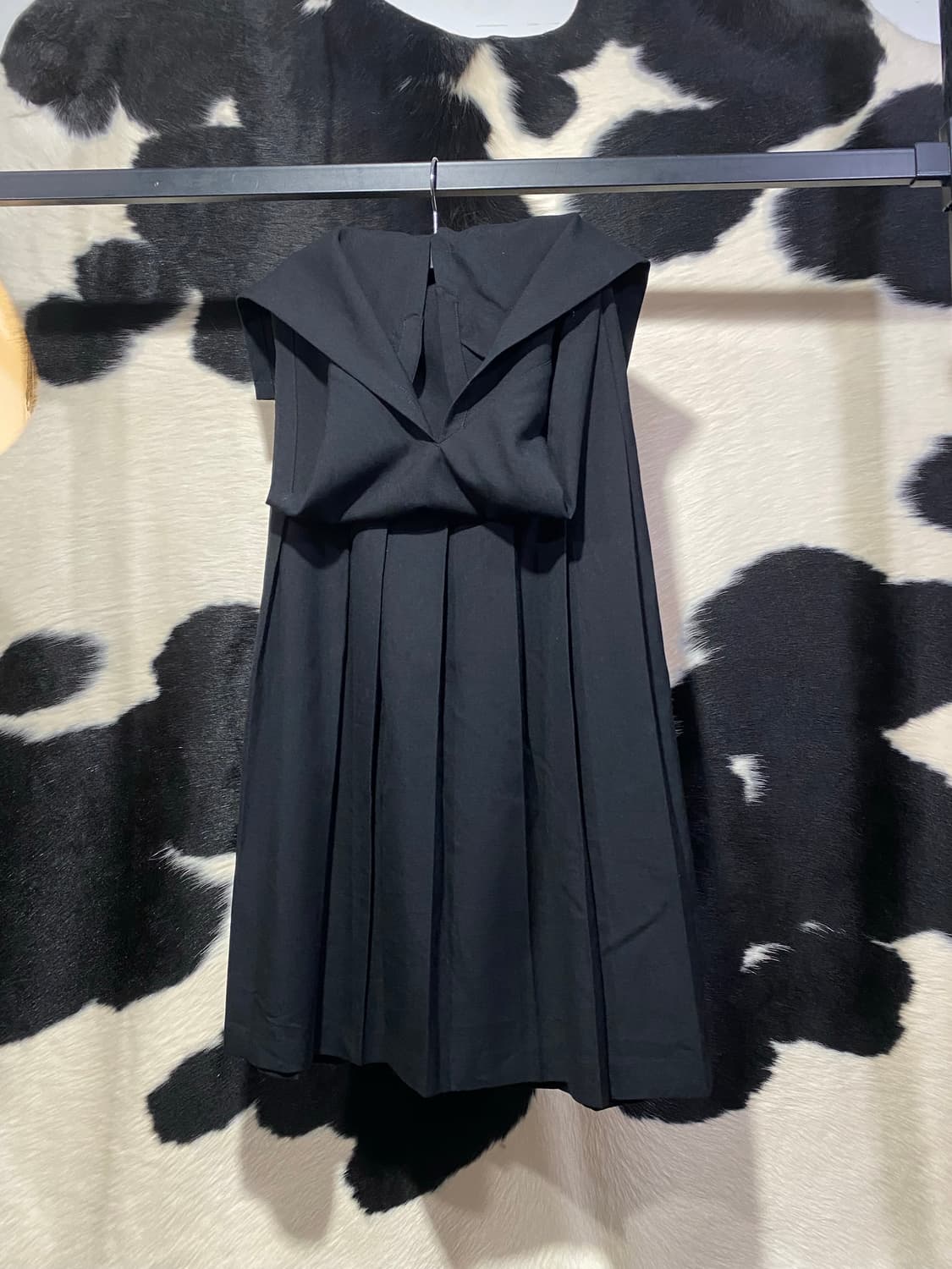 Comme des Garcons Tricot 백리스 홀터 원피스 상품이미지3