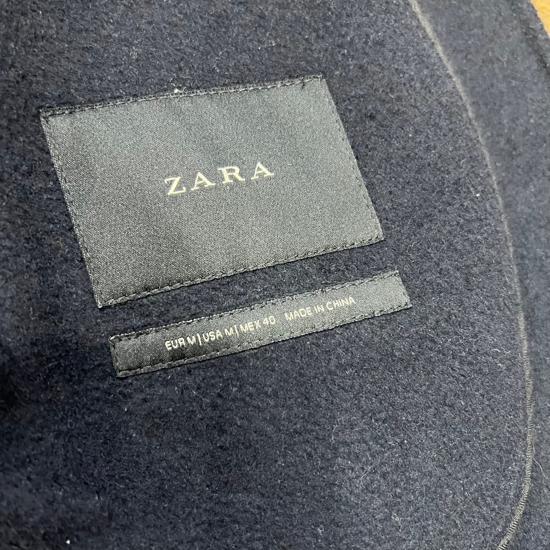 M) ZARA 자라 코트 상품이미지5