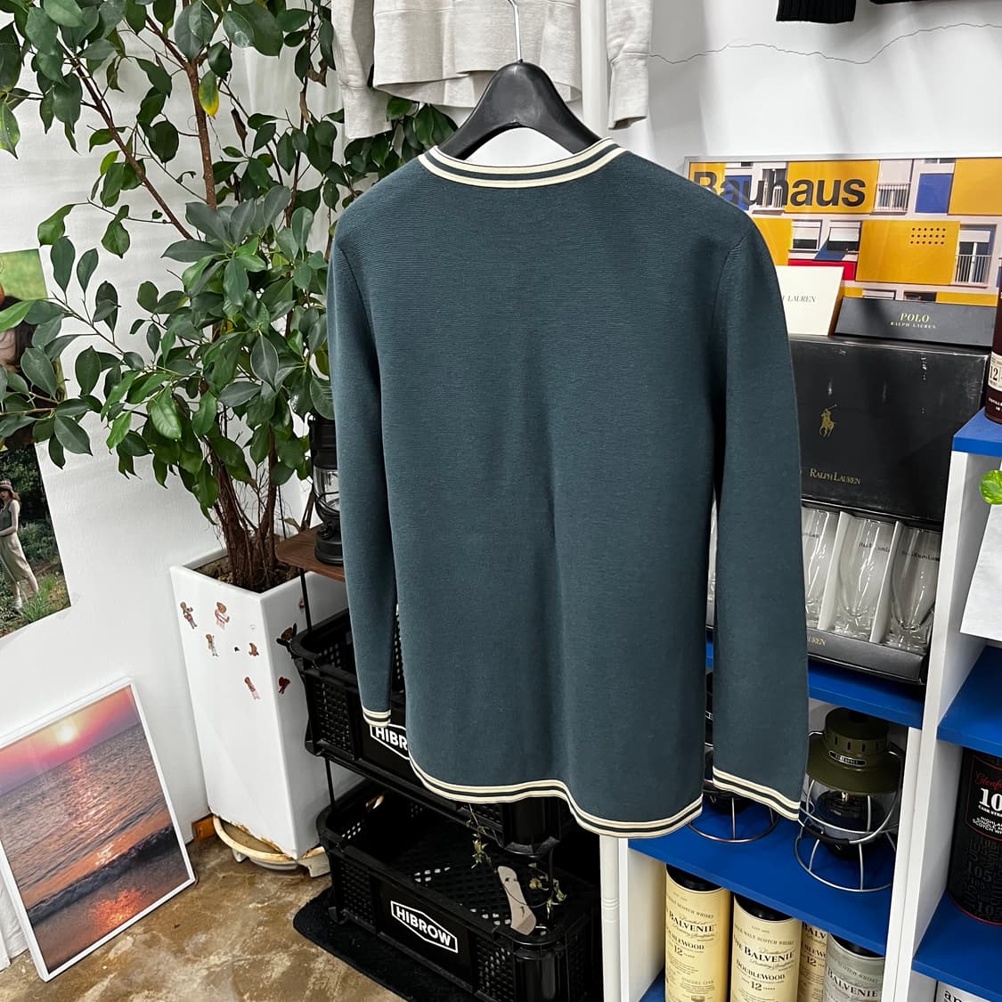 에르메스 캐시미어 블렌드 버튼 롱슬리브 34 상품이미지5