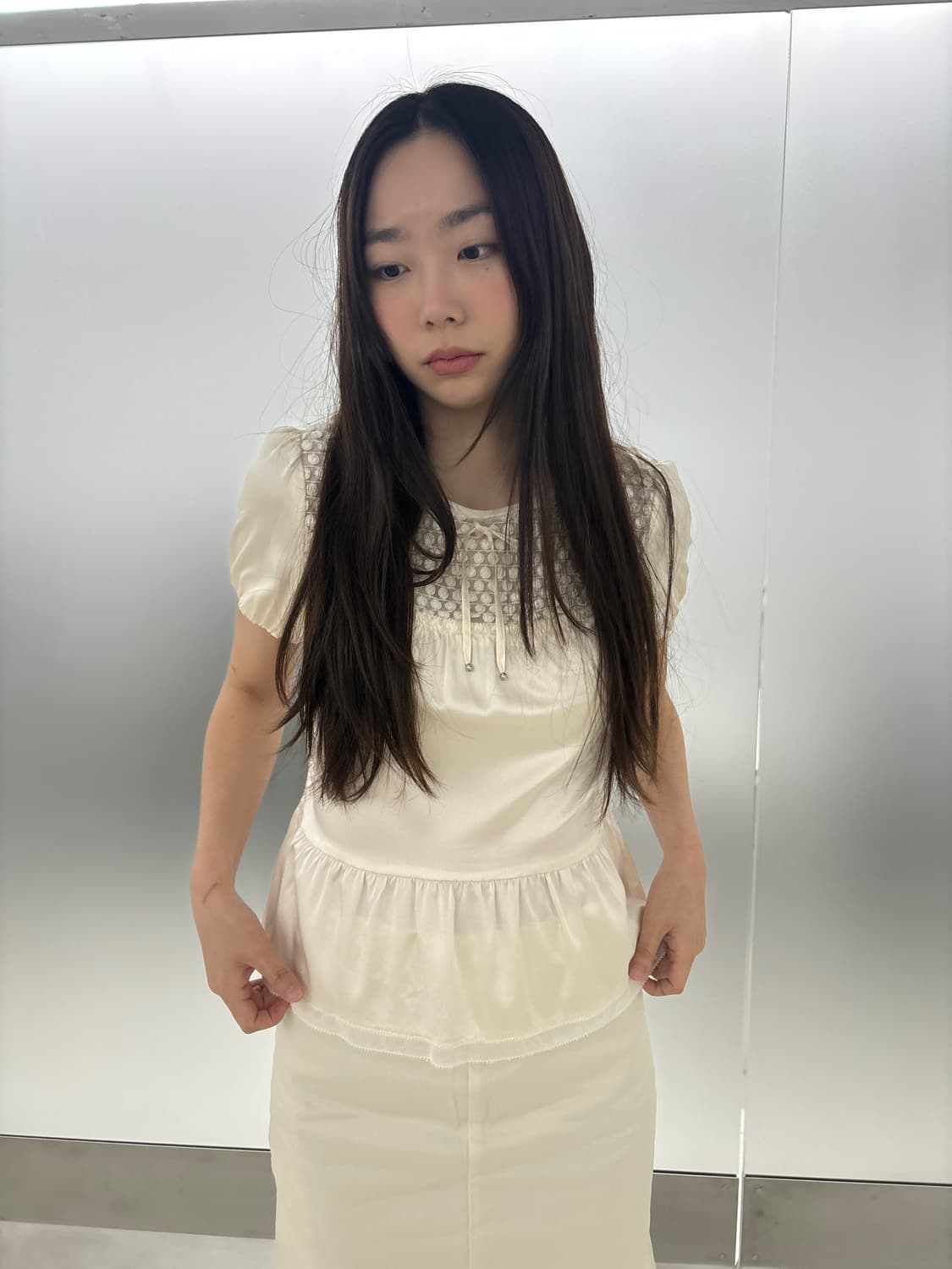 Courreges silk blouse 상품이미지2