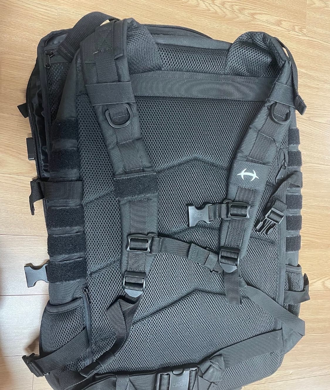 HDEX 코듀라 짐 백팩 블랙 59L 상품이미지2