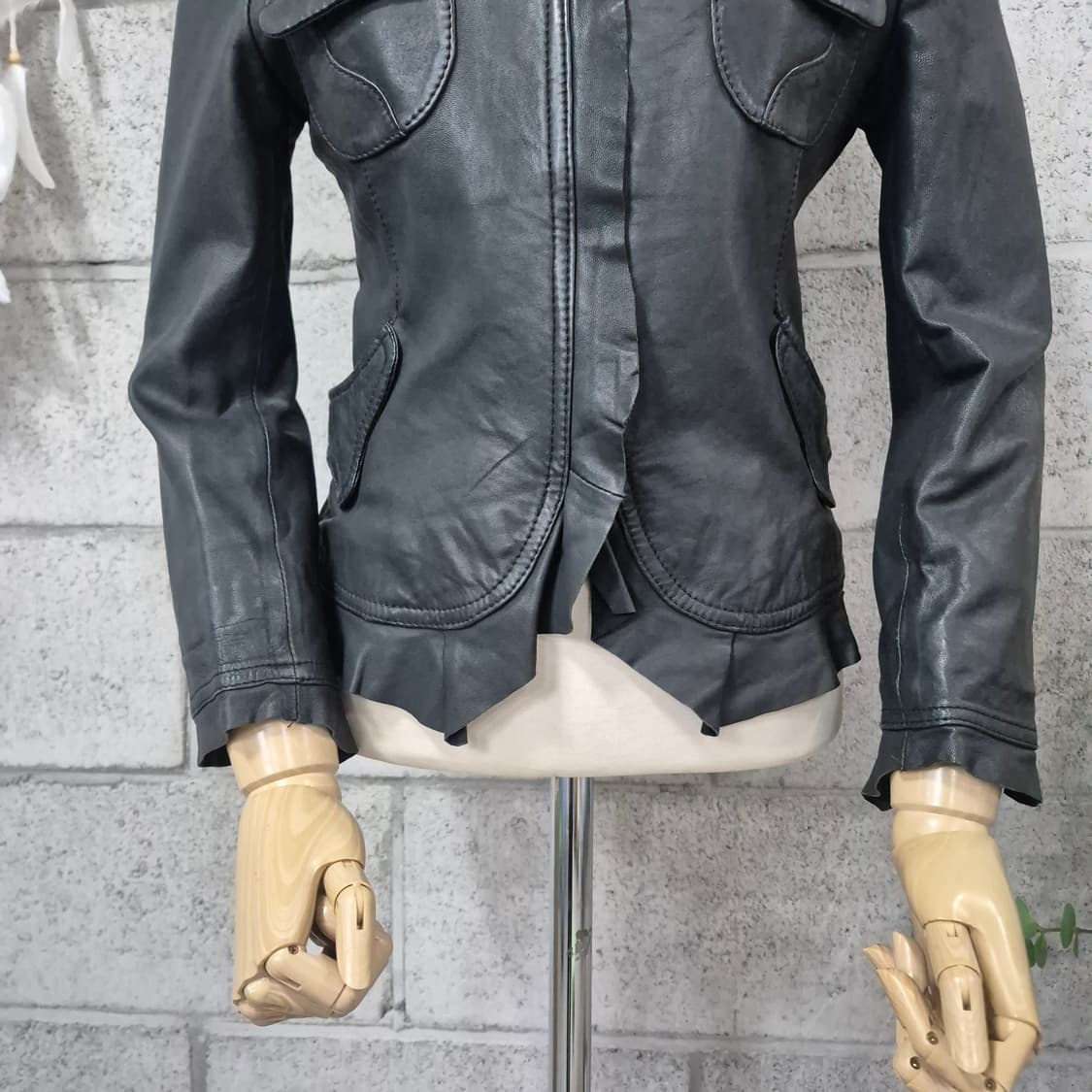 양가죽 자켓 y2k 락시크  상품이미지6