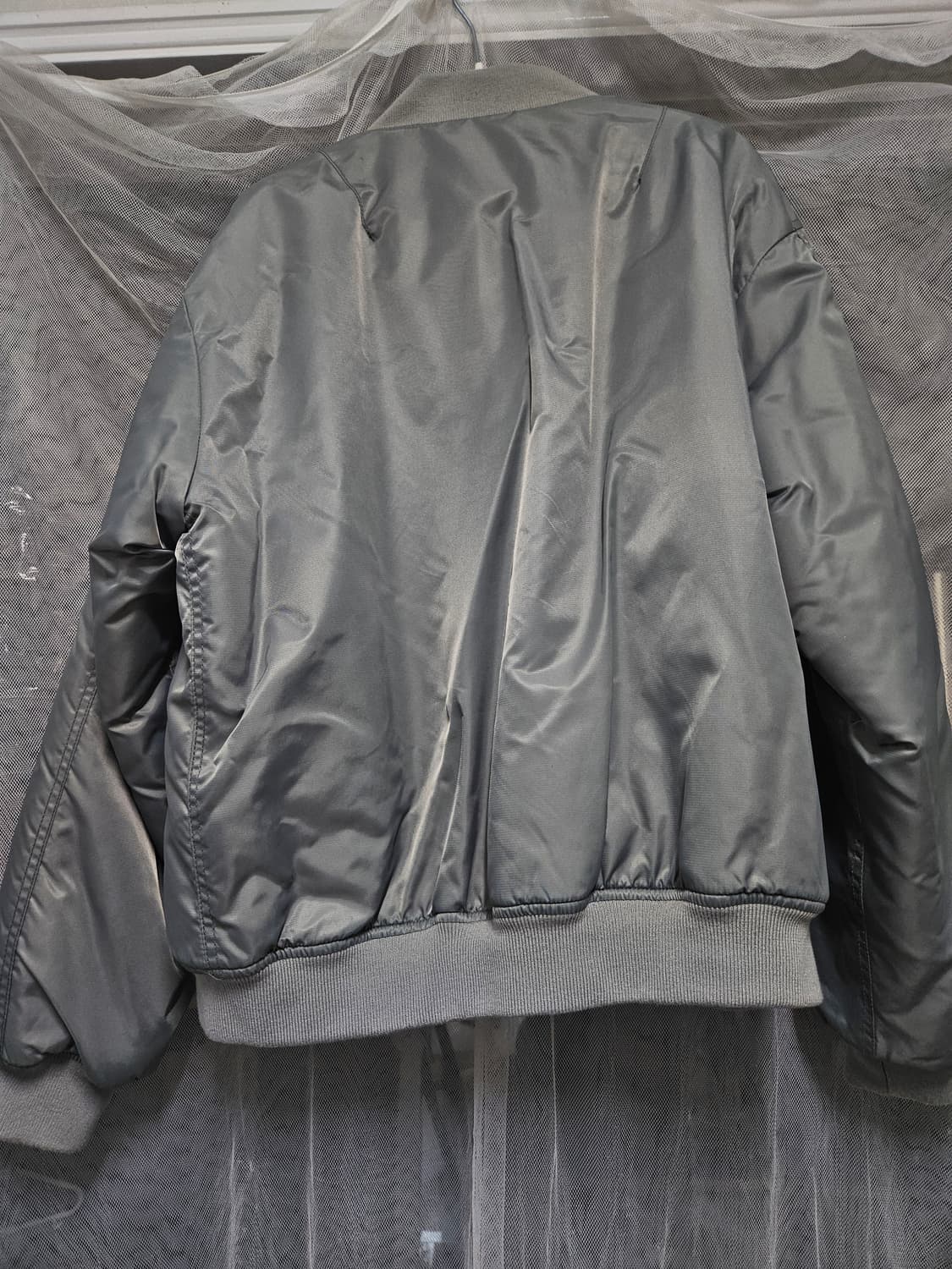 언아웃핏(ANOUTFIT)  MA-1  항공 점퍼  그레이
 상품이미지2